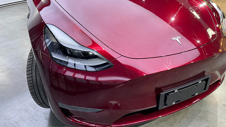 邓小姐特斯拉modelY改装效果