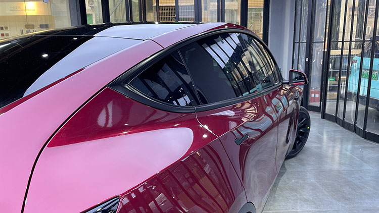 邓小姐特斯拉modelY改装效果