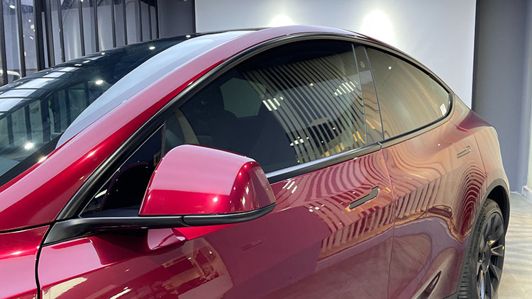 邓小姐特斯拉modelY改装效果