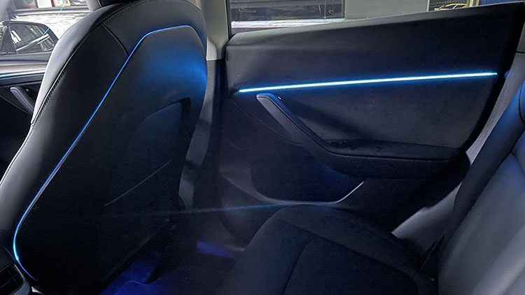 邓小姐特斯拉modelY改装效果